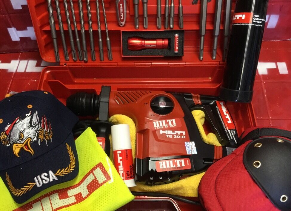 HILTI TE 30-C, STRONG, FREE DRILLS & CHISELS