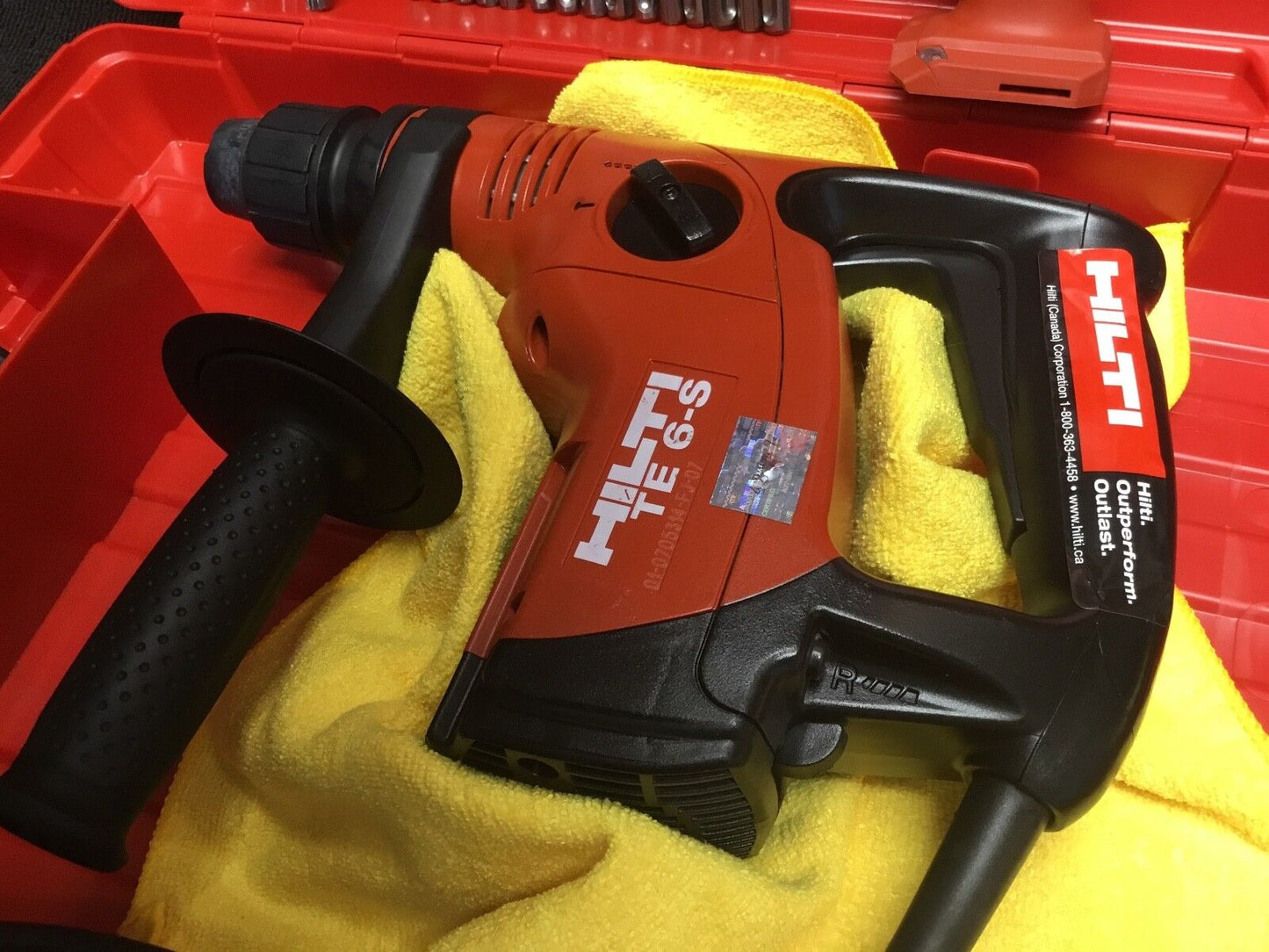 HILTI TE 6-S PREOWNED, FREE SID 2-A, EXTRAS, MADE IN GERMANY