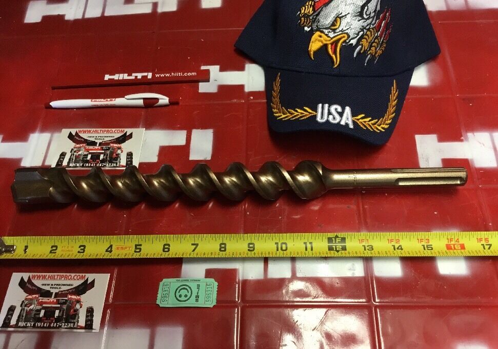 HILTI BIT SDS MAX 1-1/2" X 16-1/2" PREOWNED