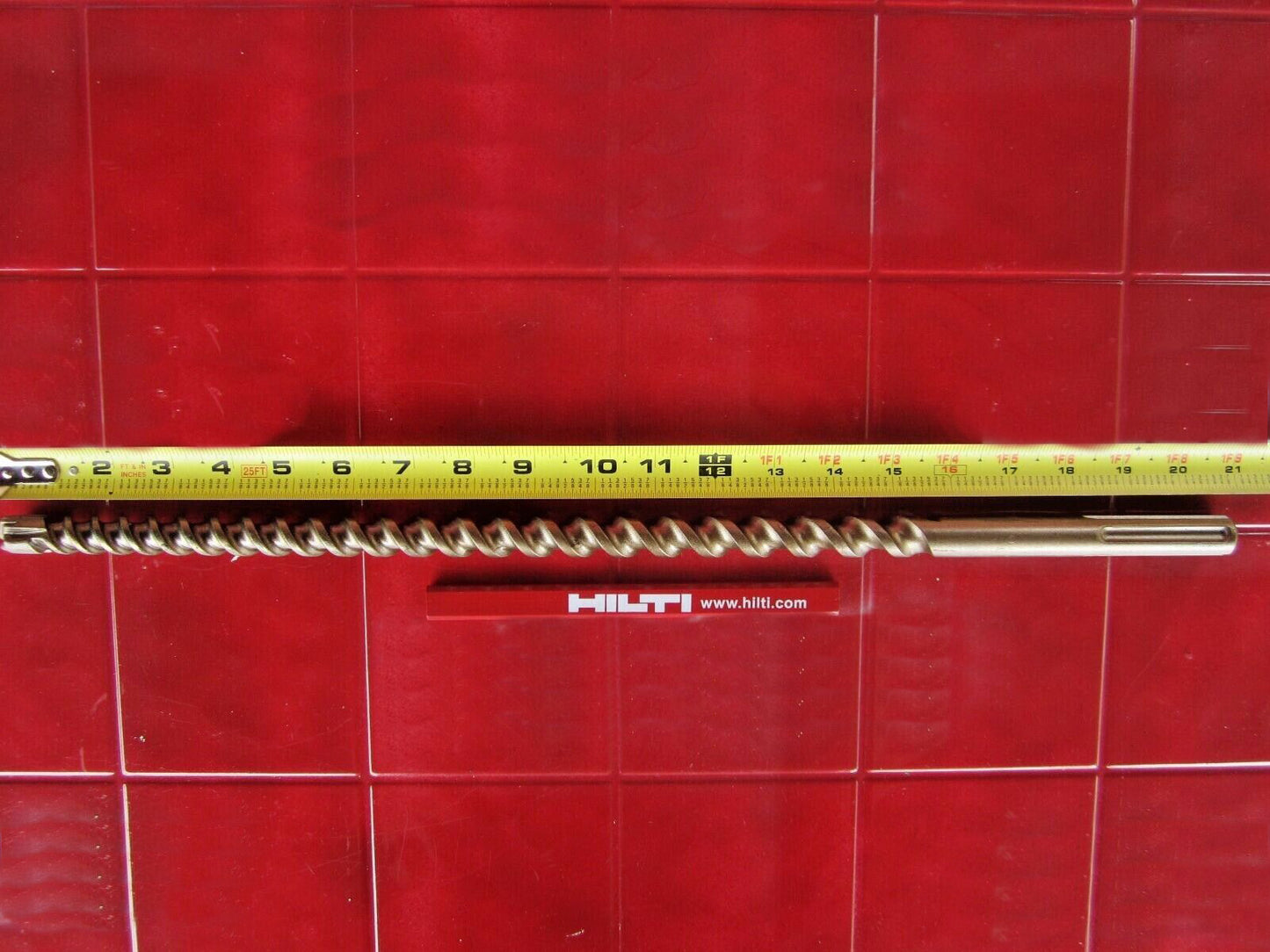 HILTI TE-C 3/8 x 18", SDS PLUS, PREOWNED,FREE HILTI PENCIL,L@@K, FAST SHIPPING