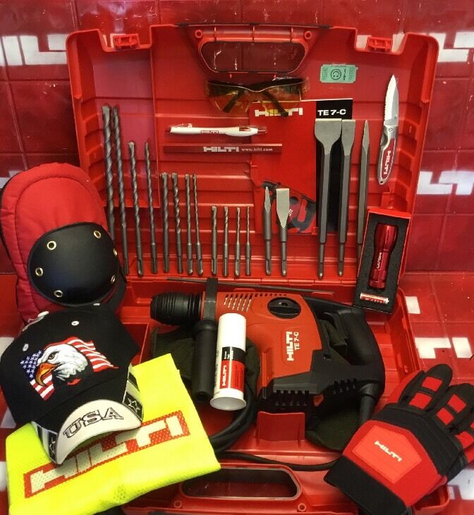 HILTI TE 7-C HAMMER DRILL,BRAND NEW, STRONG, FREE EXTRAS