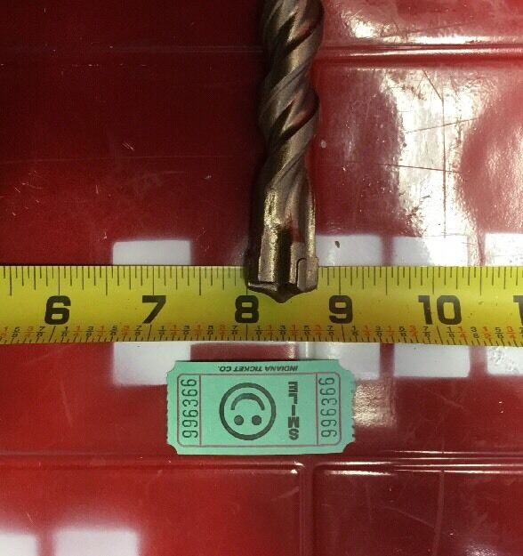 HILTI BIT SDS PLUS 3/4" X 12-1/2" PREOWNED