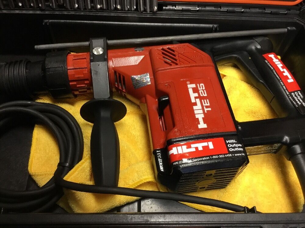 HILTI TE 25 EXCELLENT CONDITION, FREE THERMO, BITS