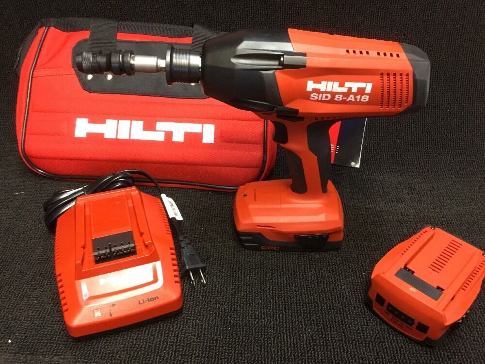 HILTI SID 8-A18 CORDLESS DRIVER, NEW, FREE SMART WATCH, COMPLETE SET