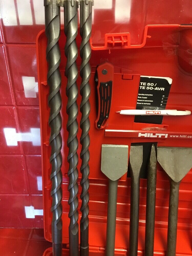 HILTI TE 50, PREOWNED, EXCELLENT CONDITION, FREE PAD, DURABLE, FAST SHIPPING