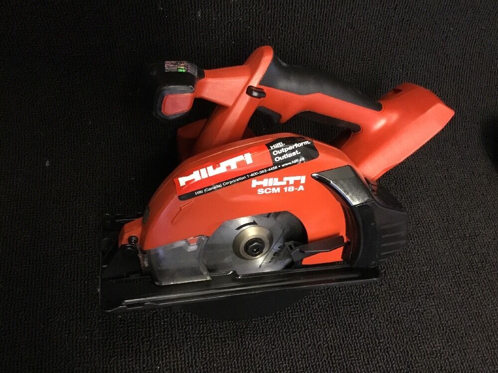 HILTI SCM 18-A, PREOWNED , FREE COFFEE MUG, A LOT OF EXTRAS