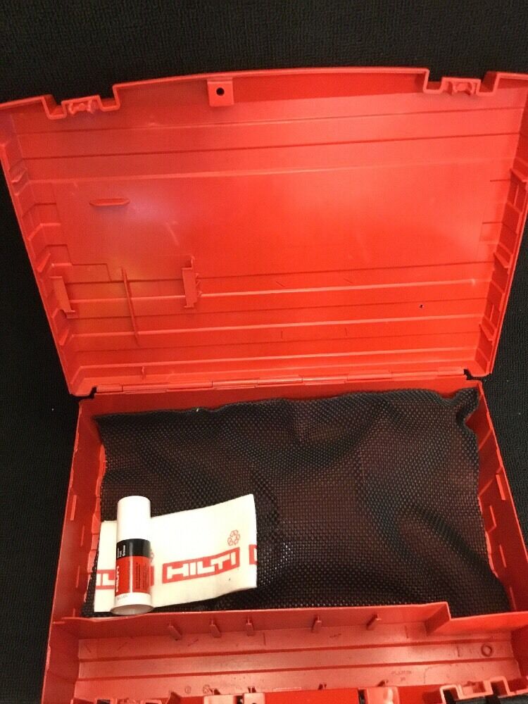 HILTI TE 15 (CASE ONLY) ORIGINAL, PREOWNED ,FREE HILTI GREASE