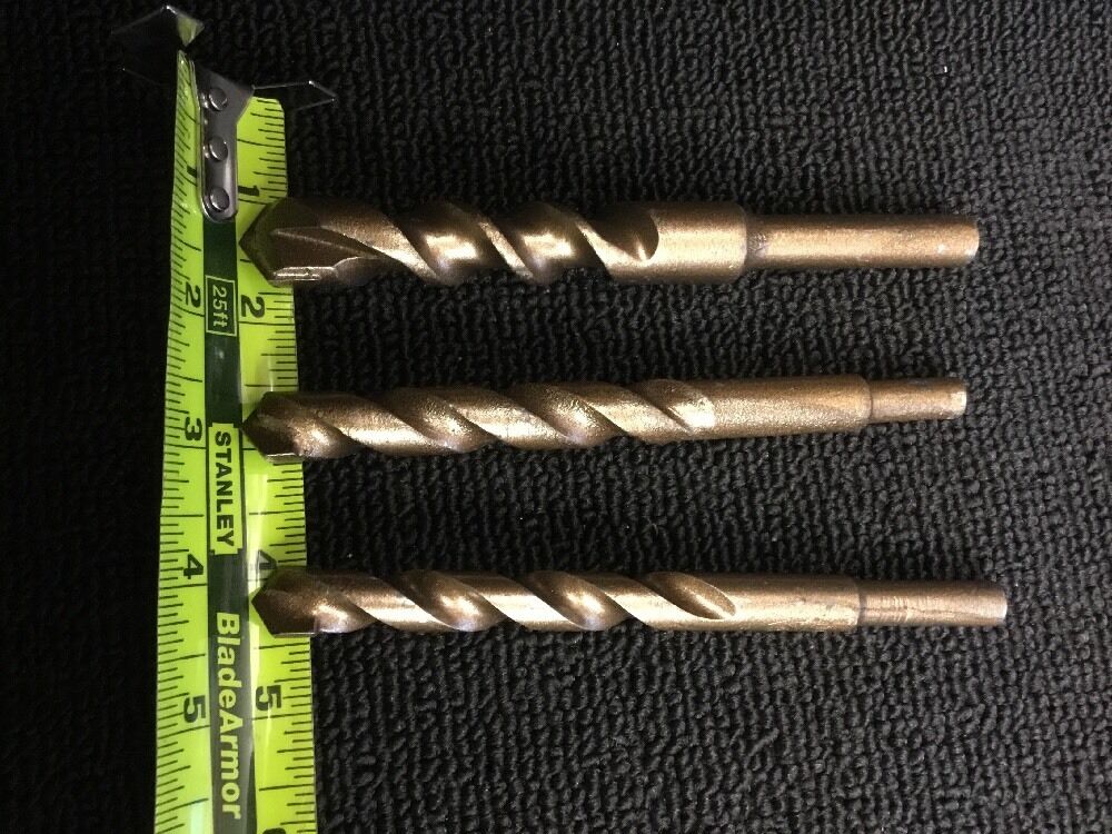 HILTI-BOSH SET OF PERCUSSION BIT 3/4", 5/8", 9/16",PREOWNED, FREE HAT