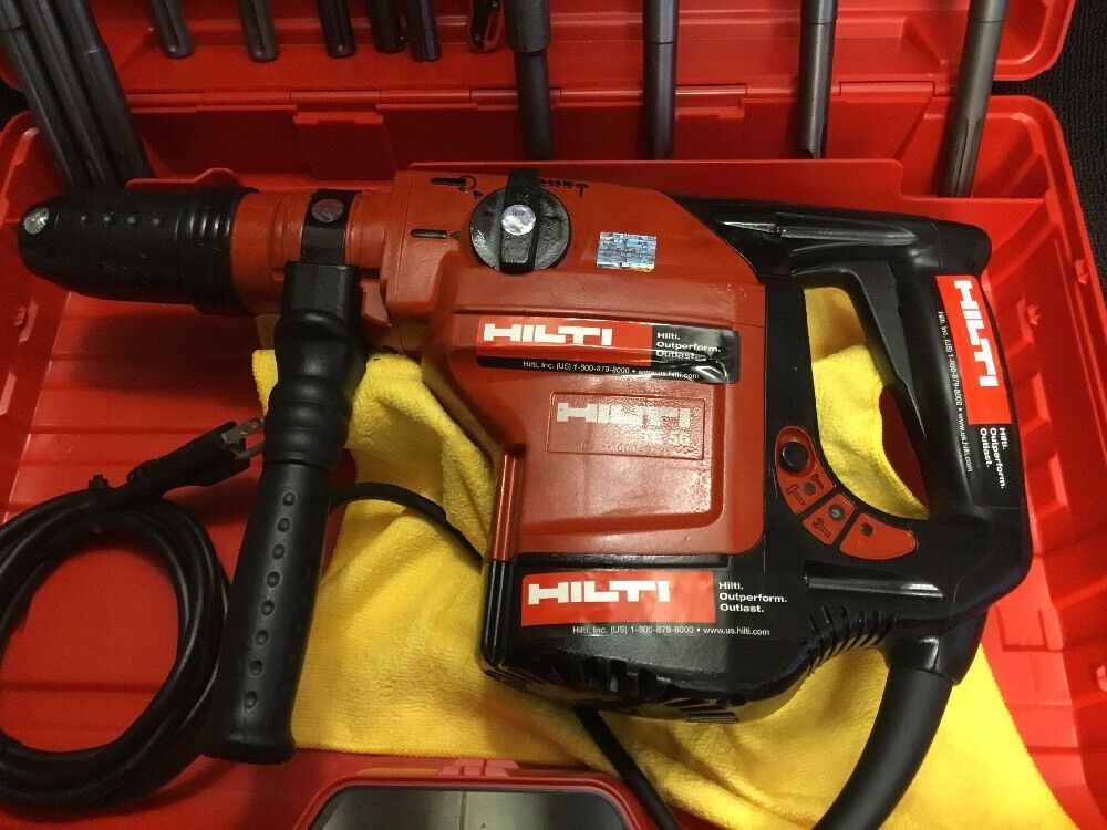 HILTI TE 56, PREOWNED, FREE THERMO, BITS, CHISELS, A LOT OF EXTRA , FAST SHIP