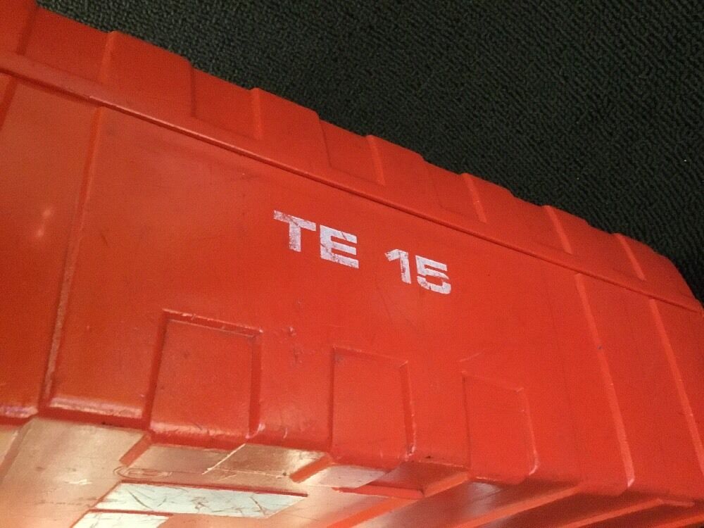 HILTI TE 15 (CASE ONLY) ORIGINAL, PREOWNED ,FREE HILTI GREASE