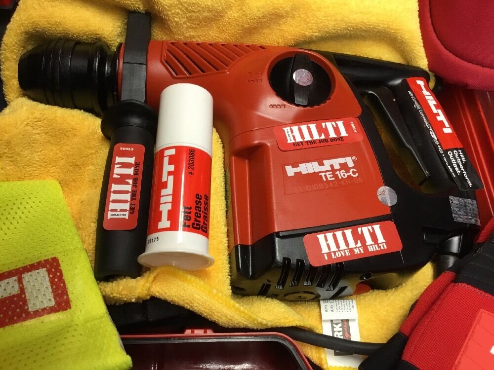 HILTI TE 16-C,GREAT CONDITION, FREE EXTRAS, STRONG