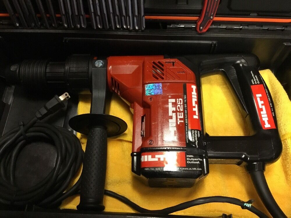 HILTI TE 25, GREAT CONDITION, FREE THERMO, BITS, A LOT OF EXTRA