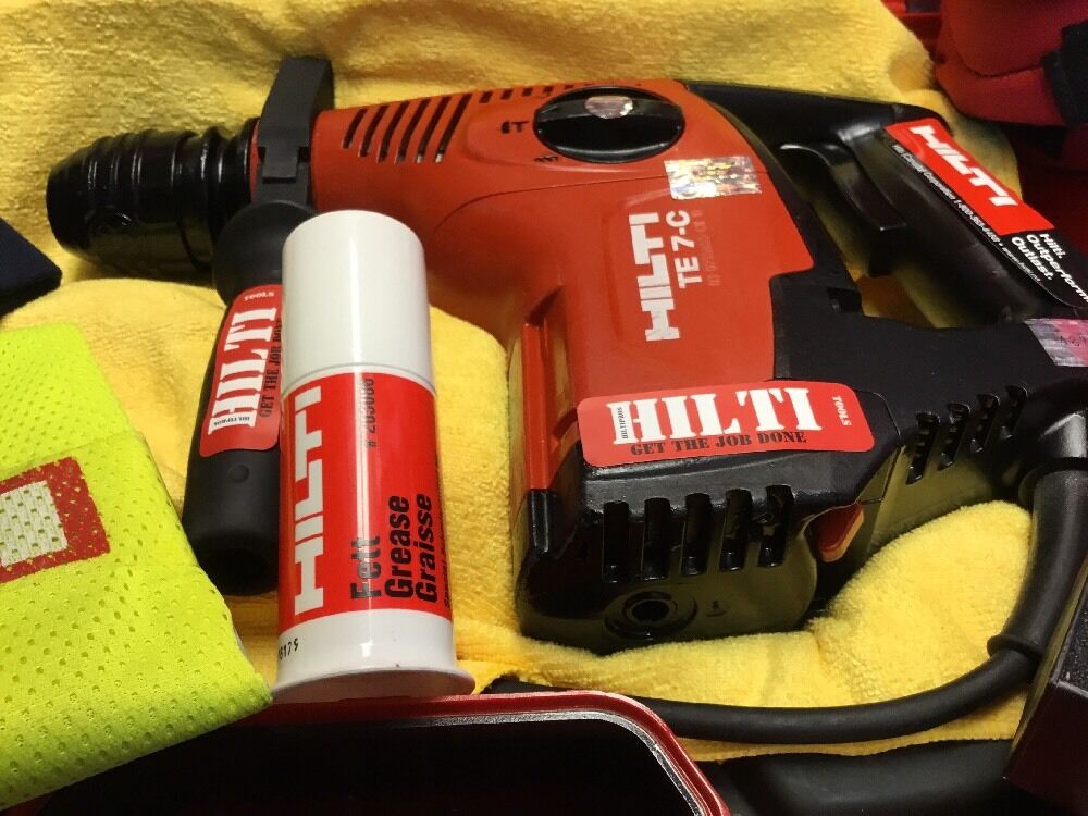 HILTI TE 7-C HAMMER DRILL, DURABLE, GERMANY, FREE EXTRAS