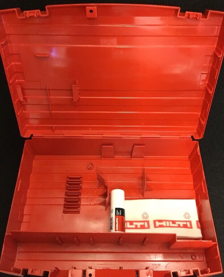 HILTI TE 15 CASE (THIS IS ONLY CASE), PREOWNED, HILTI GREASE INCLUDED