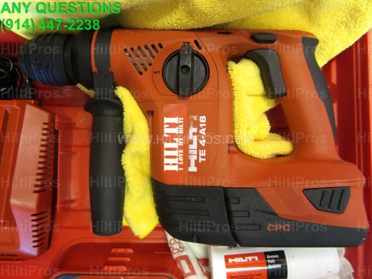 HILTI TE 4-A18, PREOWNED, FREE EXTRAS