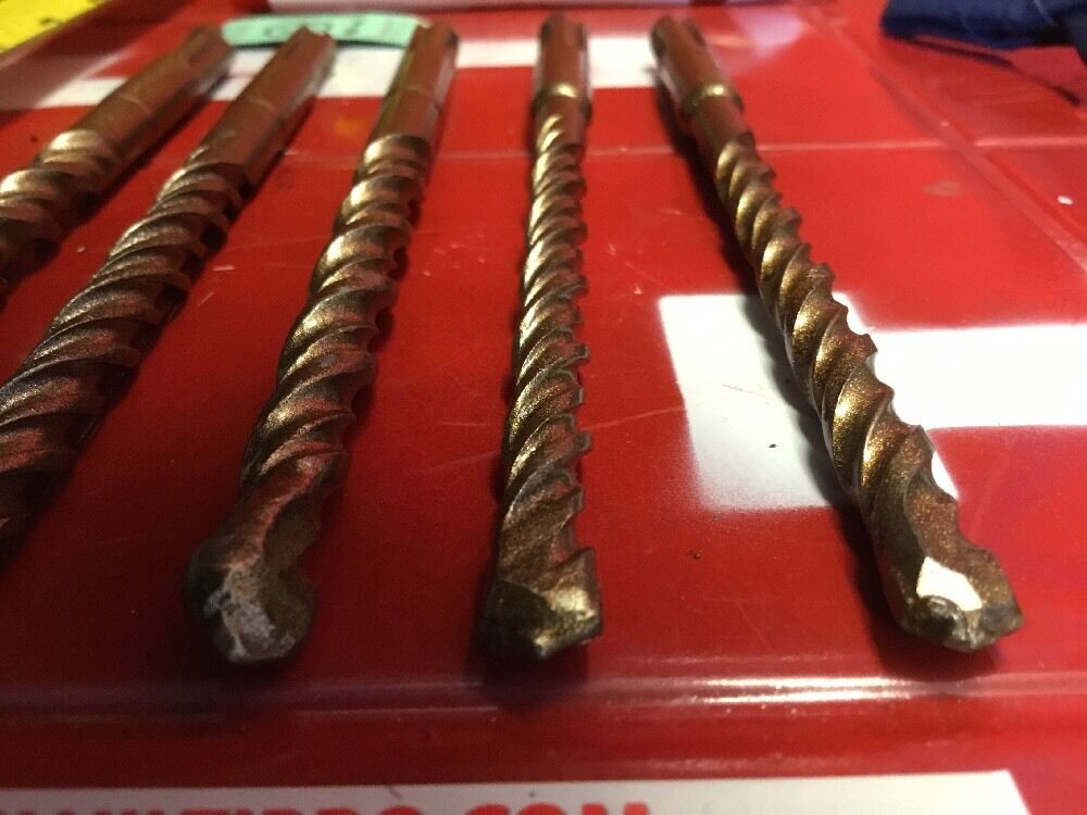 HILTI DRILL BIT 3/8", 5/16" SDS PLUS, SET OF 5