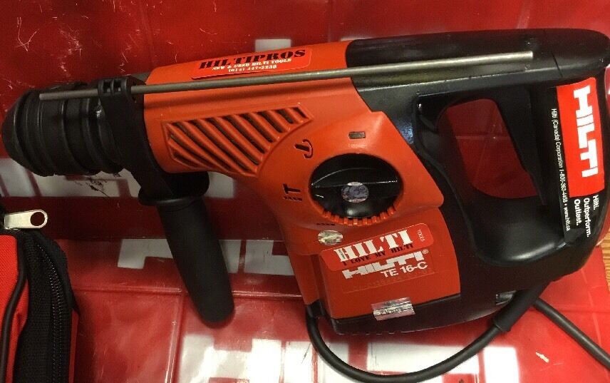 HILTI TE 16-C, PREOWNED, LOADED W/ EXTRAS, GREAT CONDITION