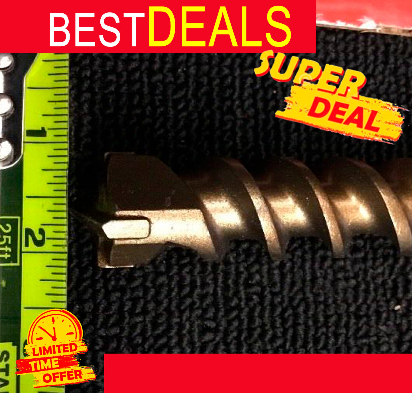 HILTI BIT SDS PLUS 1-1/8" X 10" PREOWNED