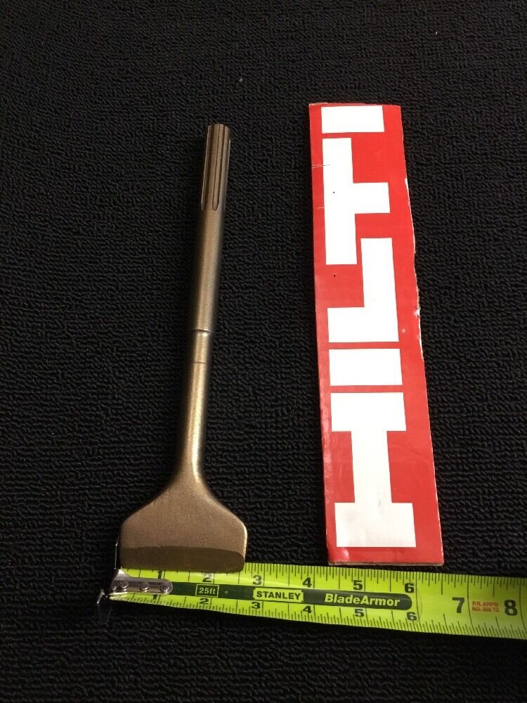 HILTI CHISEL FLAT SDS MAX 2-1/2" X 10-7/8",  PREOWNED