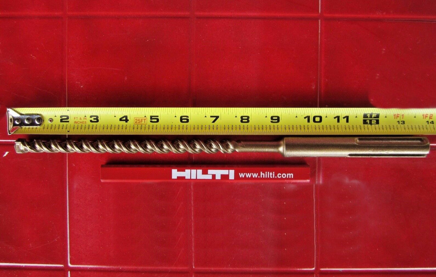 HILTI TE-C 5/8 x 13", SDS PLUS, PREOWNED,FREE HILTI PENCIL,L@@K, FAST SHIPPING