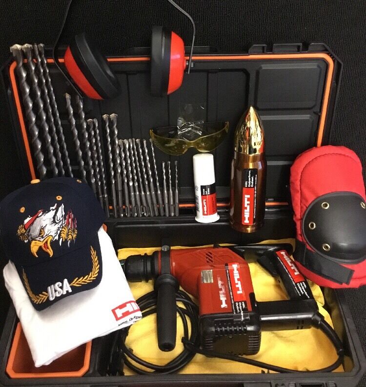 HILTI TE 15, PREOWNED, FREE THERMO, BITS, AND A LOT OF MORE