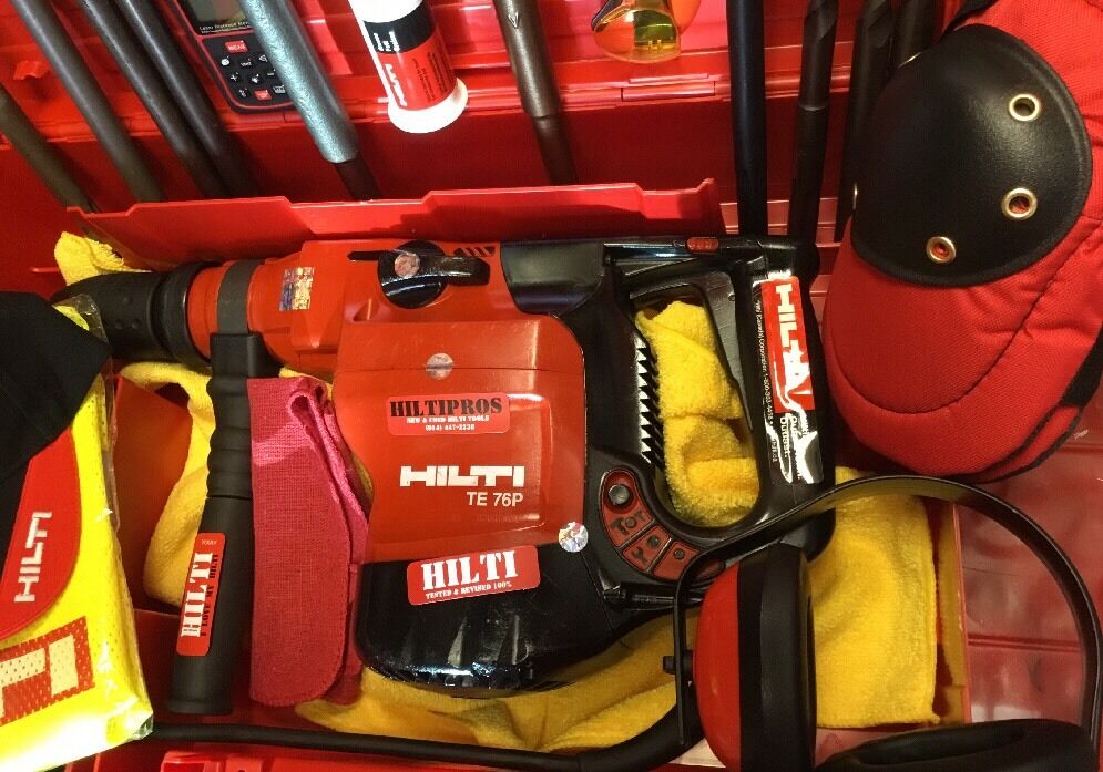 HILTI TE 76P, PREOWNED, EXCELLENT CONDITION, FREE DISTANCE METER, FAST SHIPPING