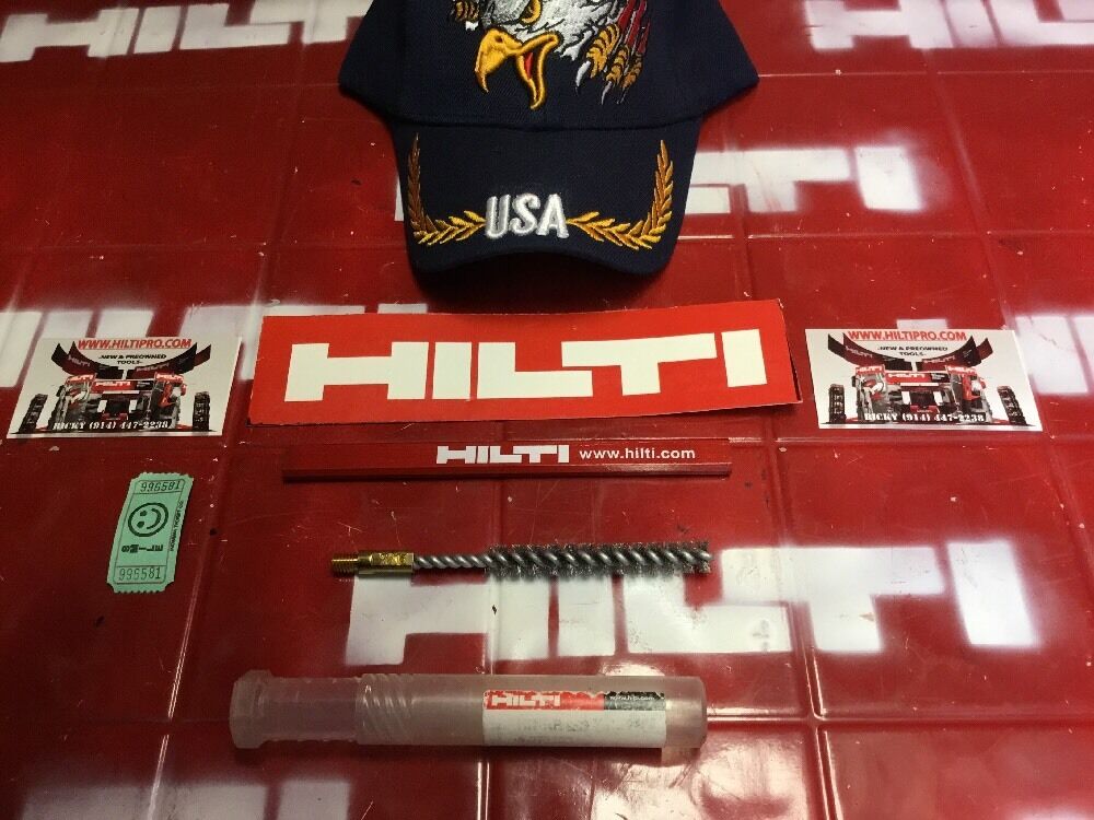 HILTI ROUND BRUSH 7/16", FREE HAT, PENCIL, BRAND NEW