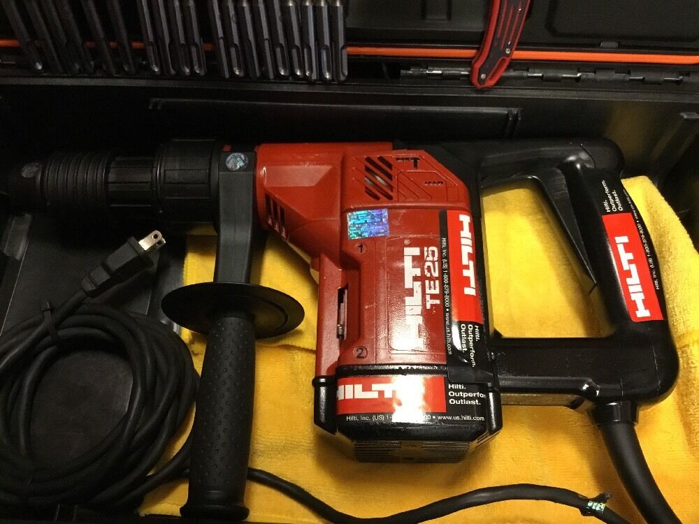 HILTI TE 25, GREAT CONDITION, FREE THERMO, BITS, A LOT OF EXTRA