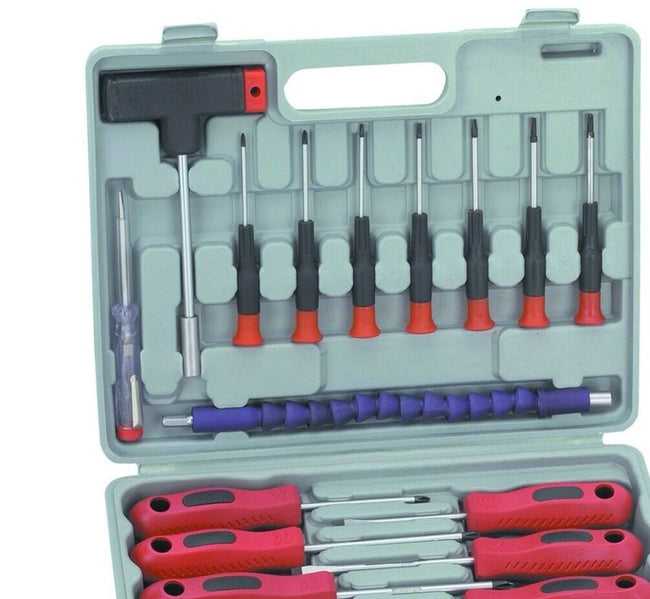 Screwdriver Set 32 Pcs , Very Nice , L@@k ,With Case, Fast Ship