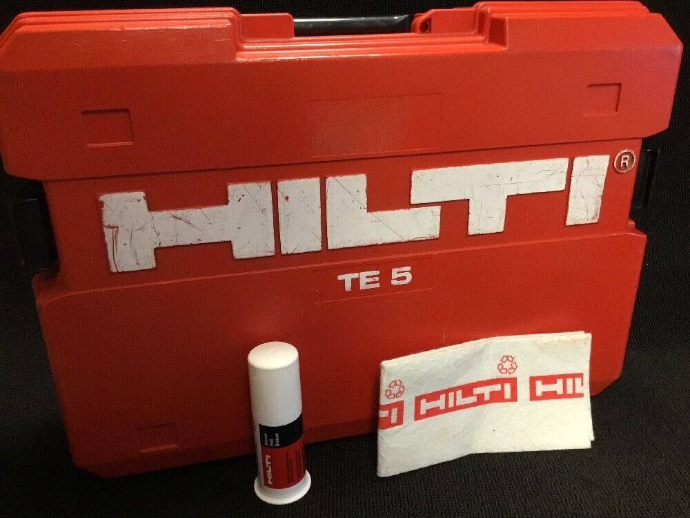 HILTI CASE FOR TE 5 (CASE ONLY), PREOWNED, ORIGINAL