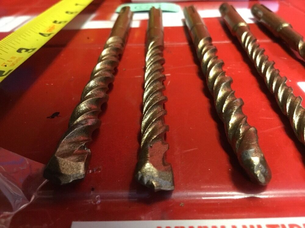 HILTI DRILL BIT 3/8", 5/16" SDS PLUS, SET OF 5