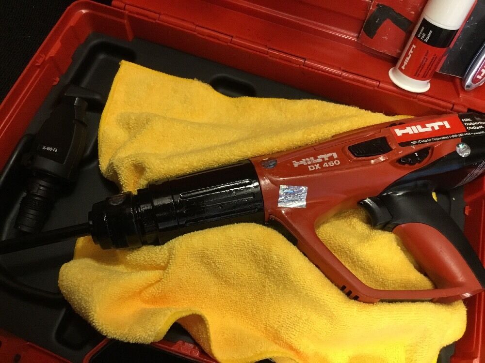 HILTI DX 460 POWDER ACTUATED, PREOWNED