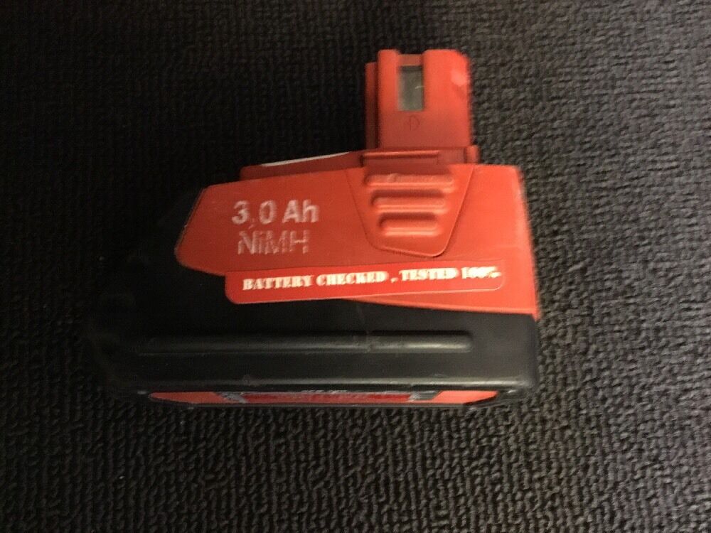 HILTI BATTERY SFB 126 - 12V 3.0AH, PREOWNED, FREE HAT