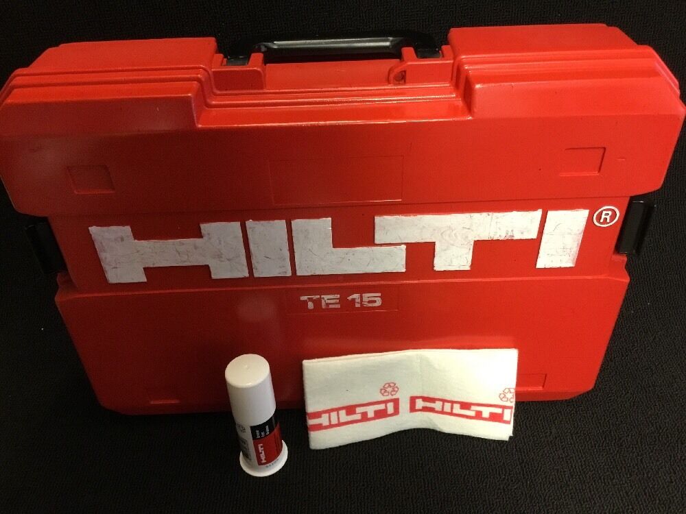 HILTI TE 15 (ONLY CASE), PREOWNED, FREE HILTI GREASE