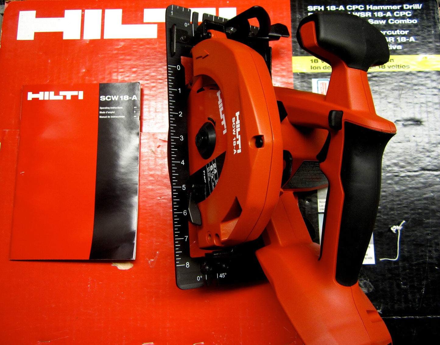 Hilti SCW 18-A CPC Cordless Circular Saw Brand New in Box (tool only)  BRAND NEW