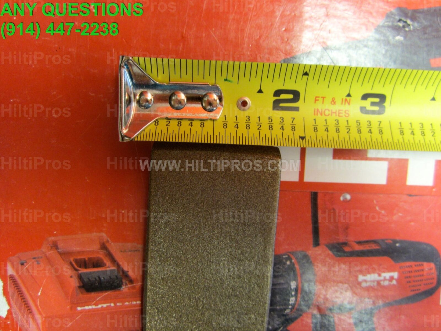 HILTI NARROW BENT FLAT CHISEL/SCRAPER TE-CP, 1-1/2" X 10"