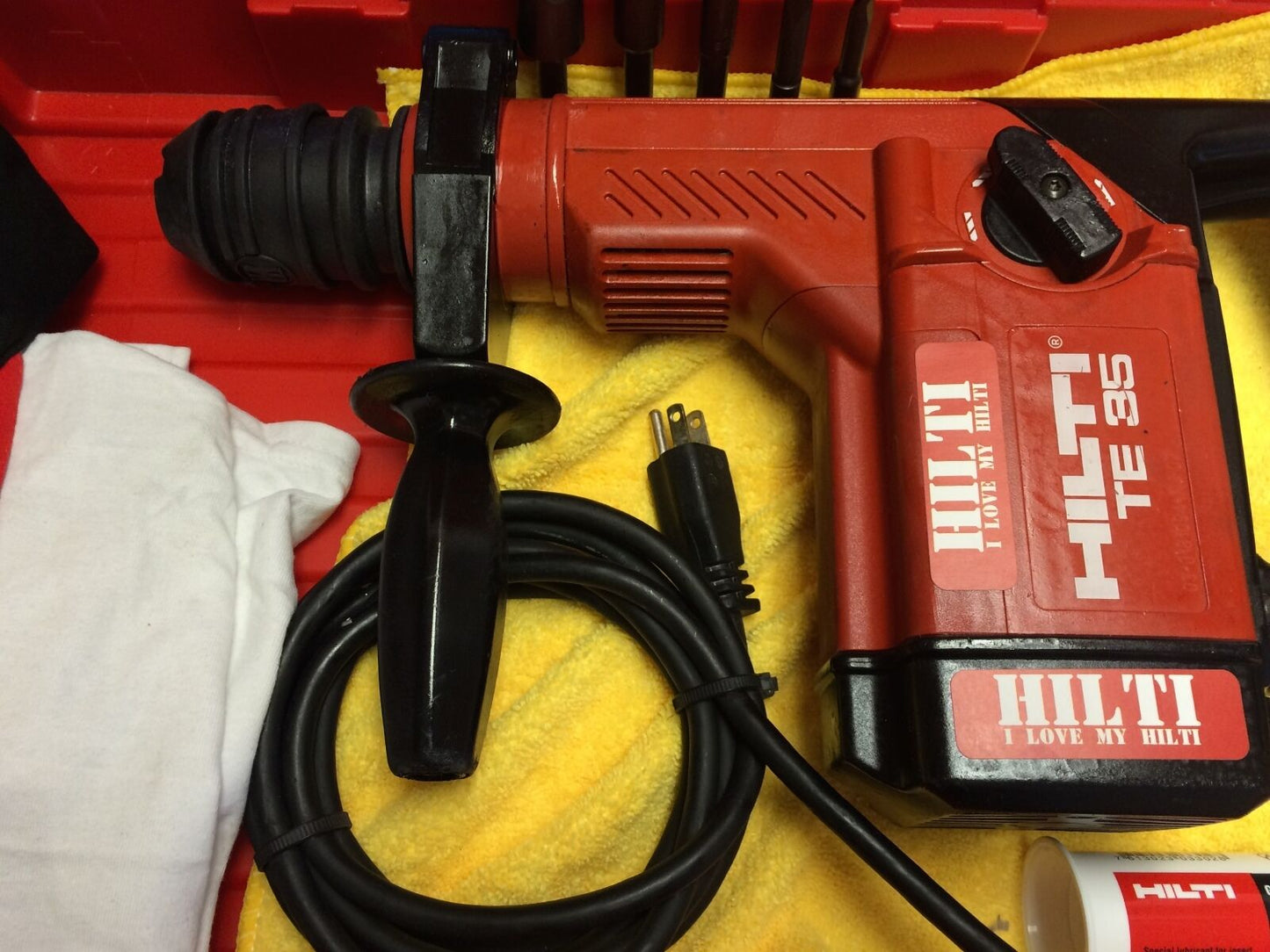 HILTI TE 35, PREOWNED, ORIGINAL, FREE TABLET, BITS