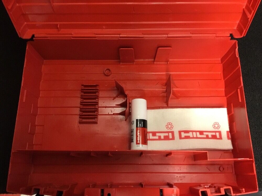 HILTI TE 15 CASE (THIS IS ONLY CASE), PREOWNED, HILTI GREASE INCLUDED