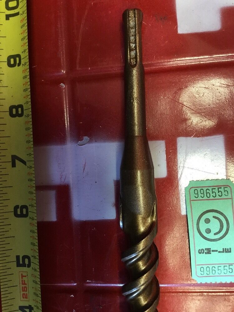 HILTI DRILL BIT 3/4" X 10" SDS PLUS, FREE HAT,