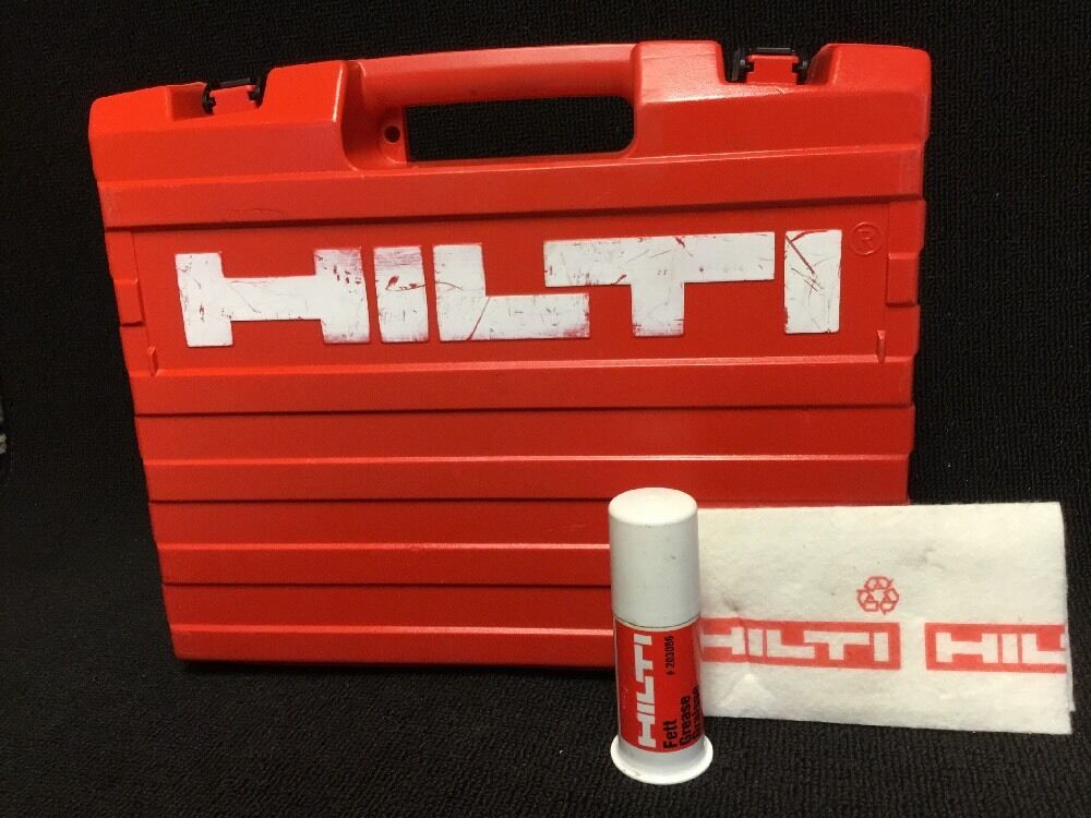 HILTI TE 5 ORIGINAL CASE, PREOWNED, (Only Case), FREE HILTI GREASE