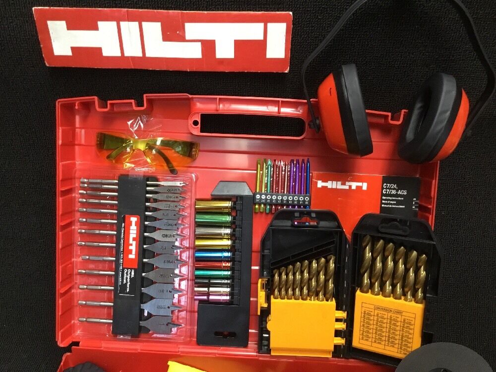 HILTI SF 150-A CORDLESS DRILL SET, NEW, FREE BITS, GRINDER, EXTRAS