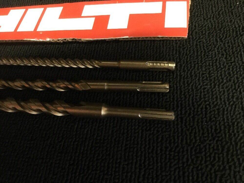 HILTI - BOSH BIT SDS PLUS 3/8", 1/2" , AND 5/8" PREOWNED, FREE HAT