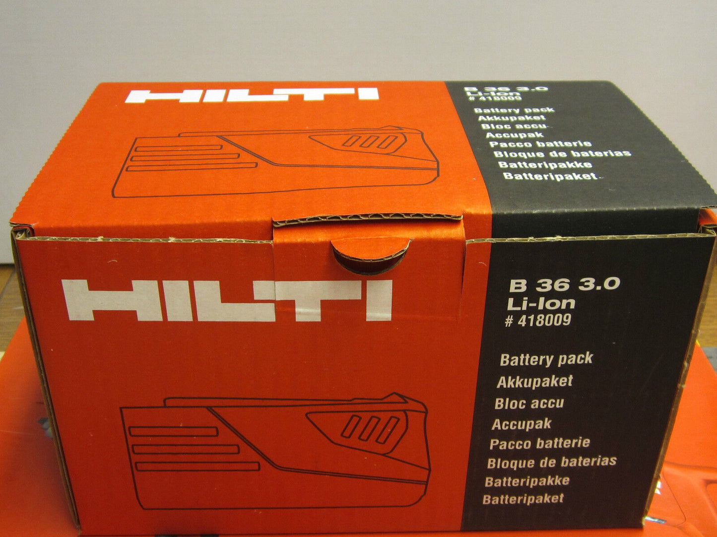 HILTI  Lion-Ion BATTERY PACK  B 36 3.0 BRAND NEW,