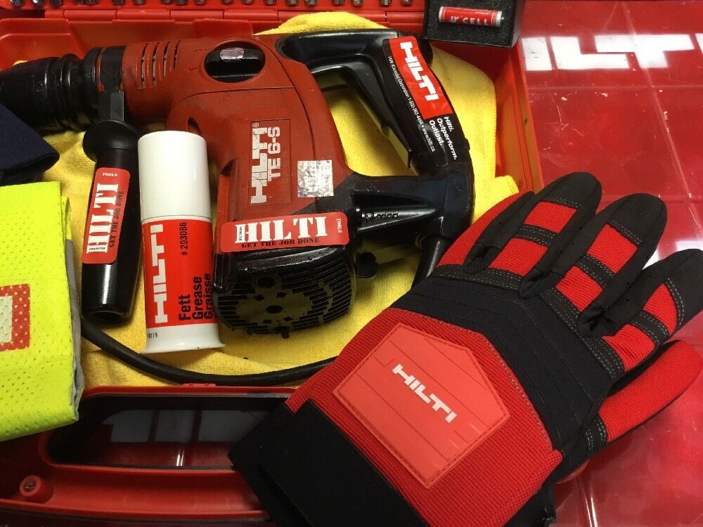 HILTI TE 6-S,ORIGINAL, PREWONED, FREE EXTRAS, MADE IN GERMANY