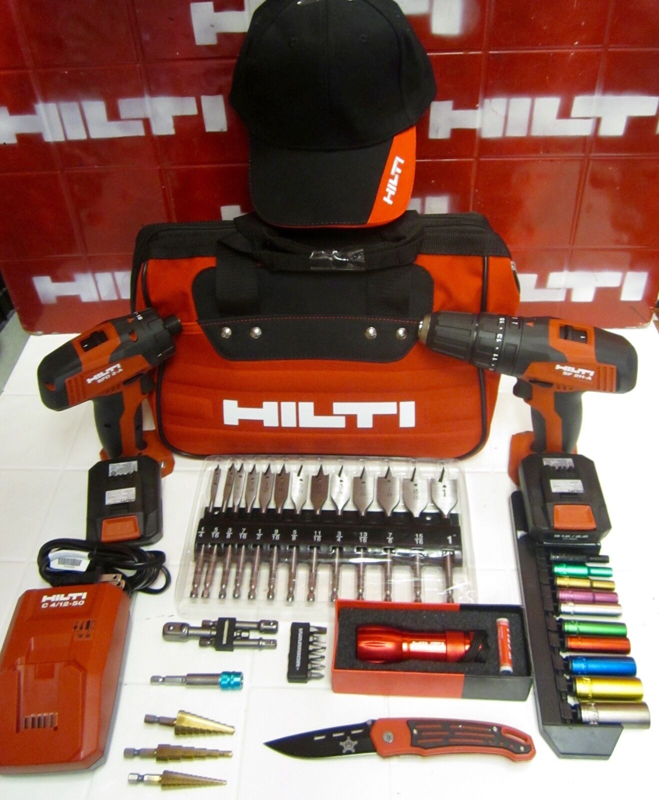 HILTI SFD & SF 2H-A DRILL COMBO, NEWEST MODEL, DURABLE, FREE EXTRAS