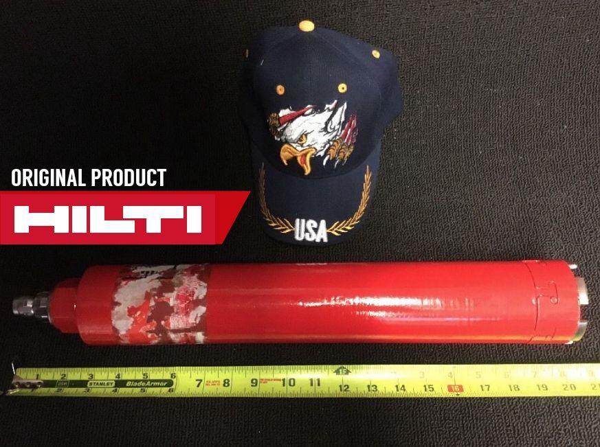 HILTI DD-BI 3" DIAMOND BIT, Preowned, Free Hat