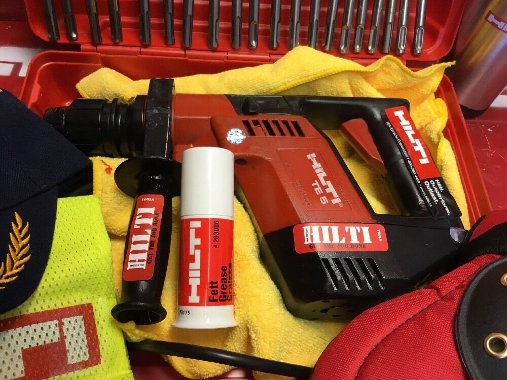 HILTI TE 5 HAMMER DRILL, FREE HILTI COFFE, FREE DRILL BITS