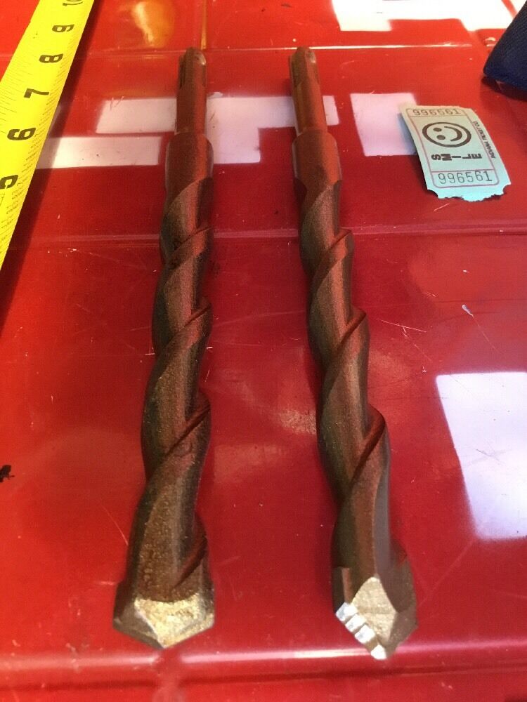 HILTI DRILL BIT 5/8" X 8" SDS PLUS, SET OF 2