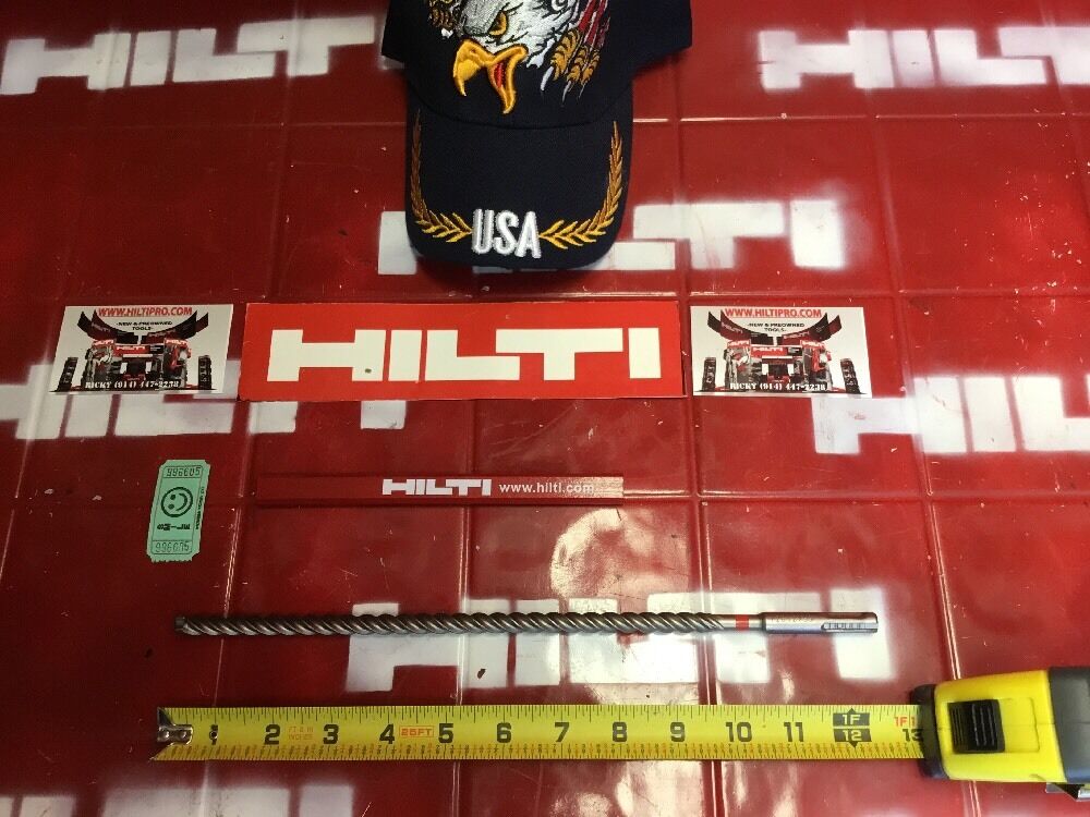 HILTI SDS PLUS 3/8" X 12" TE-CX, FREE EXTRAS, BRAND NEW