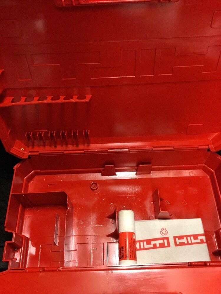 HILTI TE 14 ORIGINAL CASE (ONLY CASE), PREOWNED, FREE HILTI GREASE